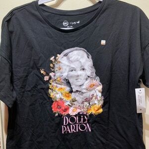 Wonder Nation Dolly Parton with Floral Graphic